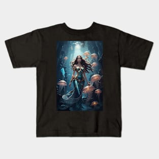 Beautiful mermaid Kids T-Shirt